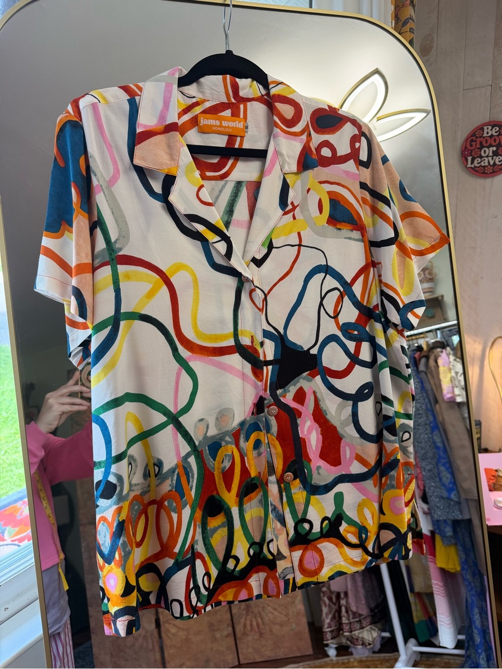 JAMS WORLD XL VINTAGE BUTTON UP